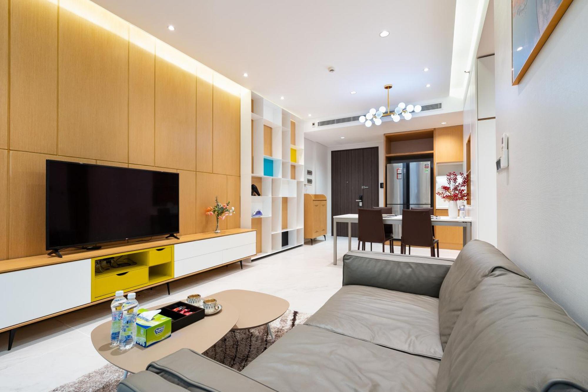 אפרטהוטל הו צ'י מין סיטי Convinia Luxury The Peak Midtown מראה חיצוני תמונה