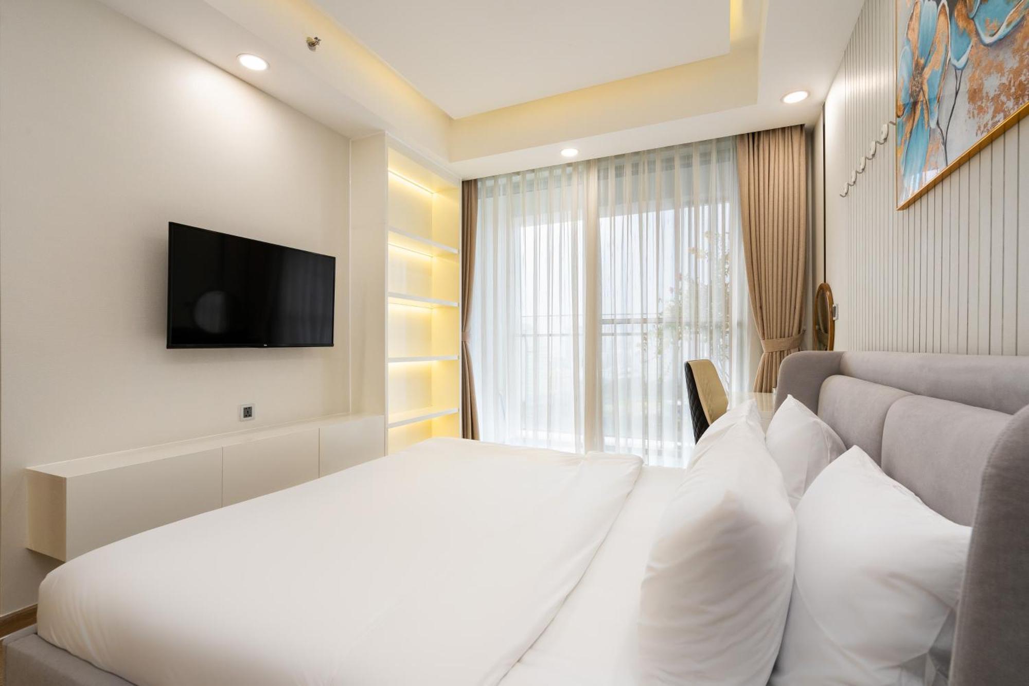 אפרטהוטל הו צ'י מין סיטי Convinia Luxury The Peak Midtown מראה חיצוני תמונה